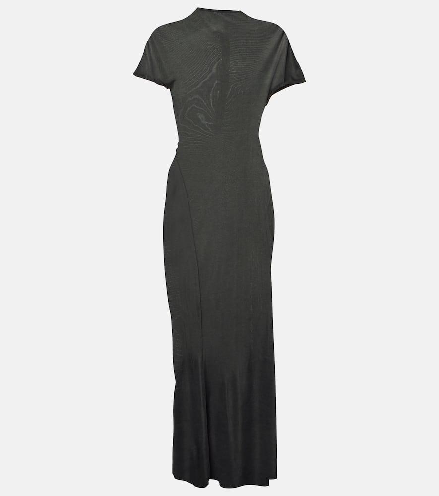 khaite yenza jersey maxi dress