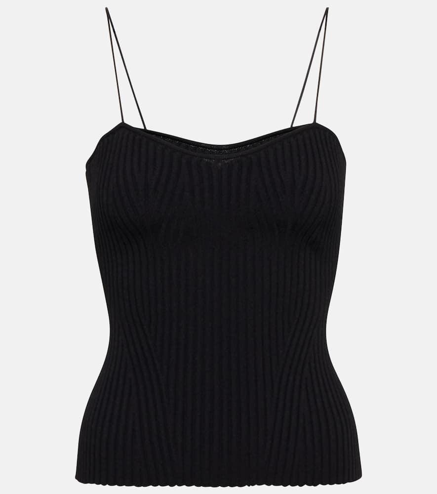 khaite ziggy ribbed top