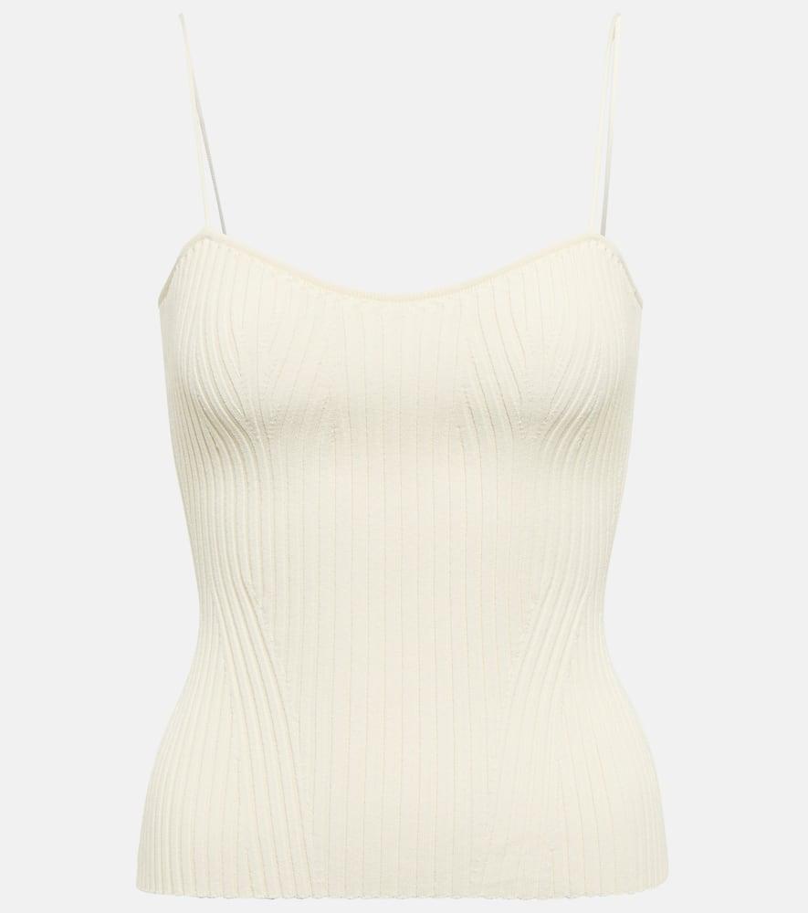 khaite ziggy ribbed top