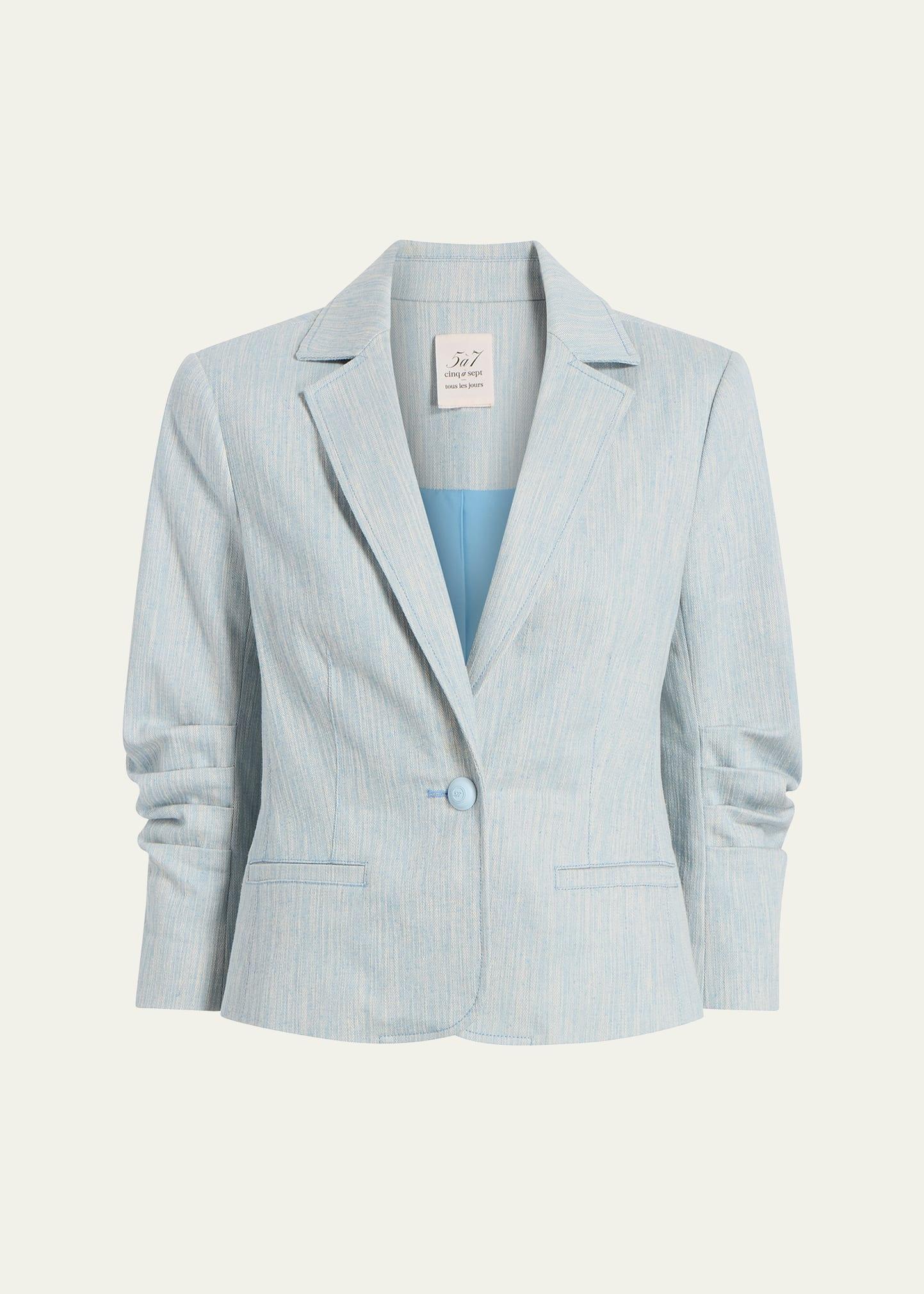 khloe le petit melange blazer