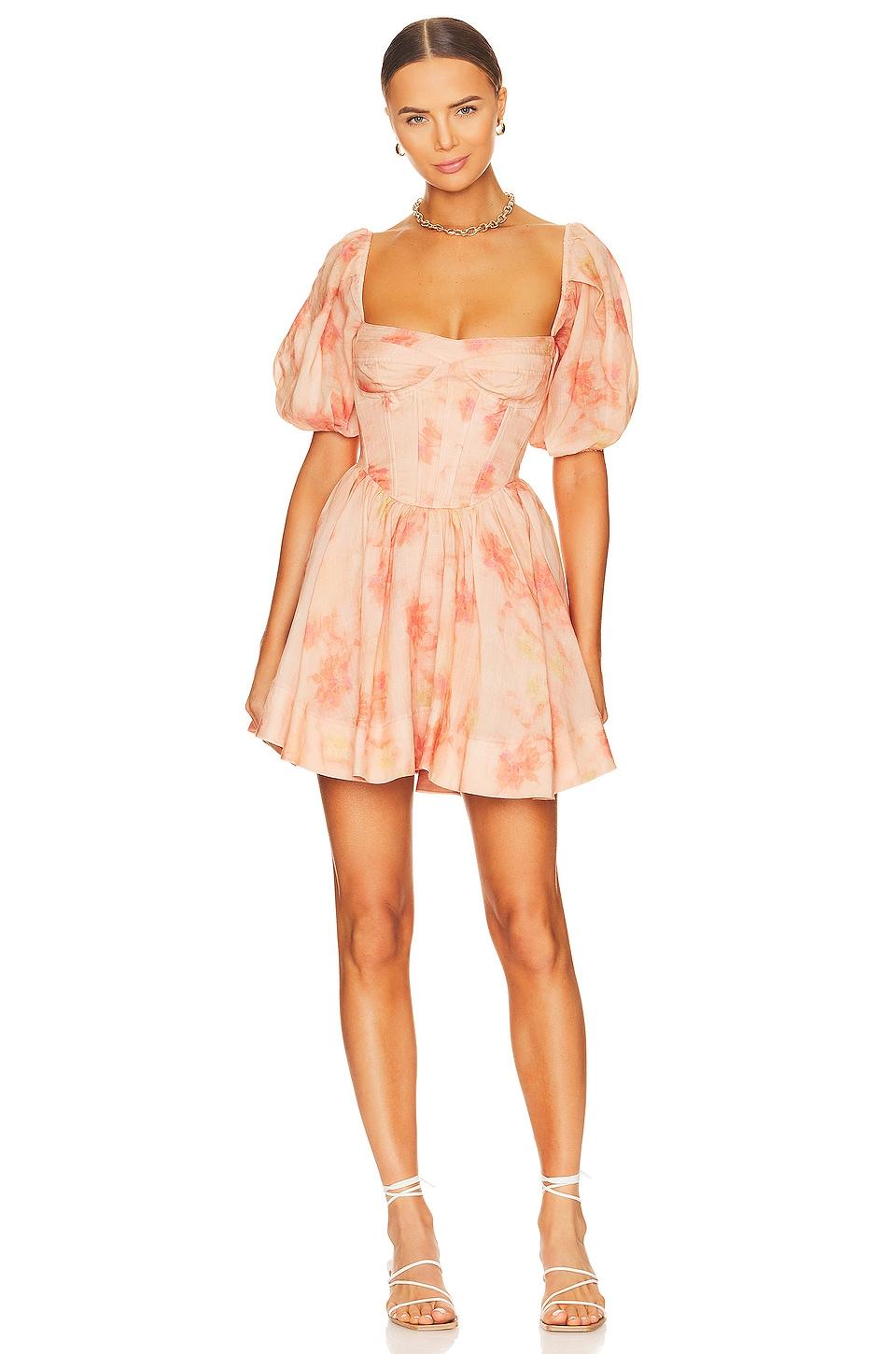 kiah corset mini dress