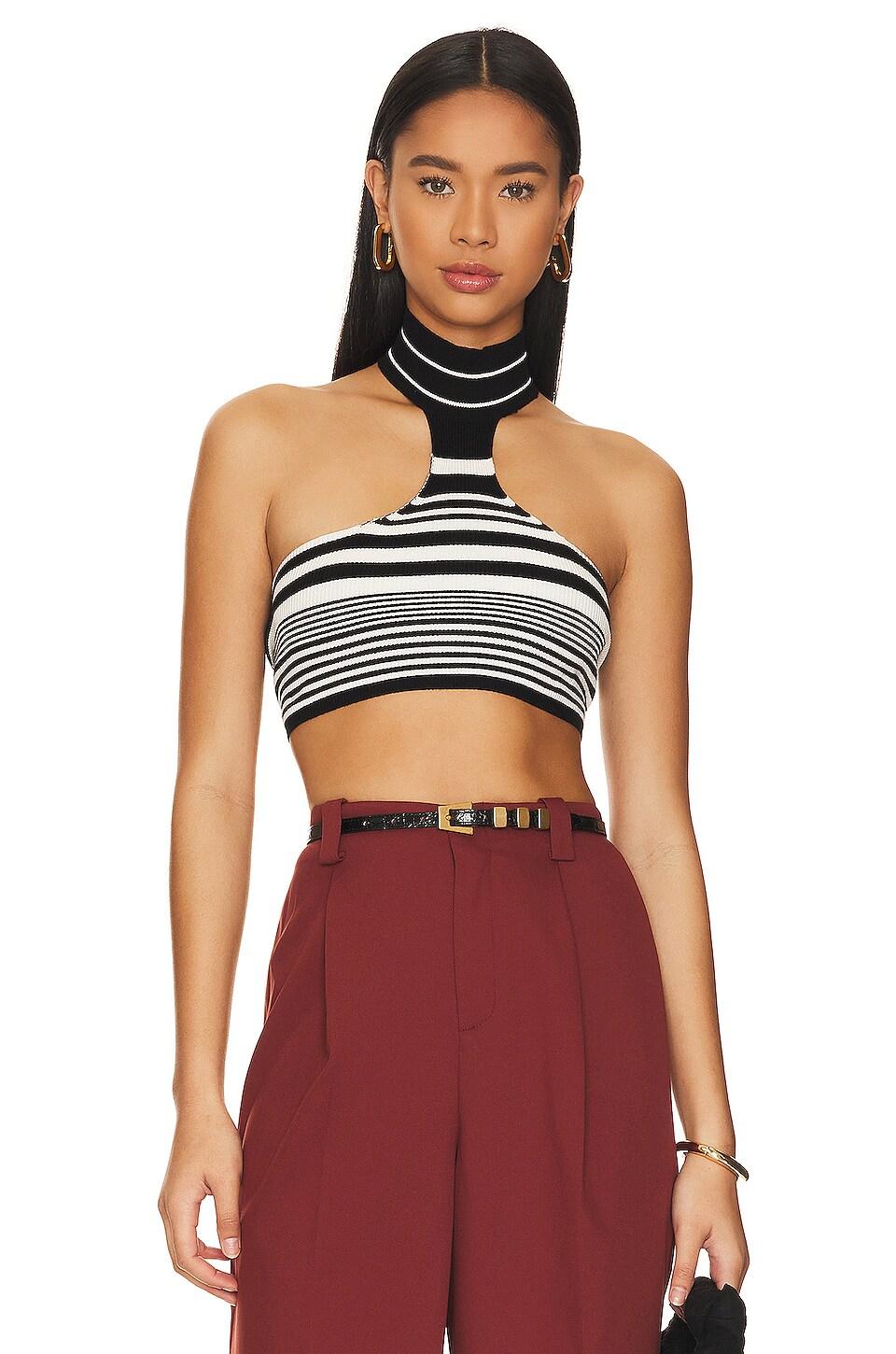 kiara backless crop top