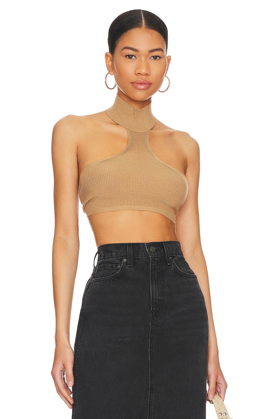 kiara backless crop top
