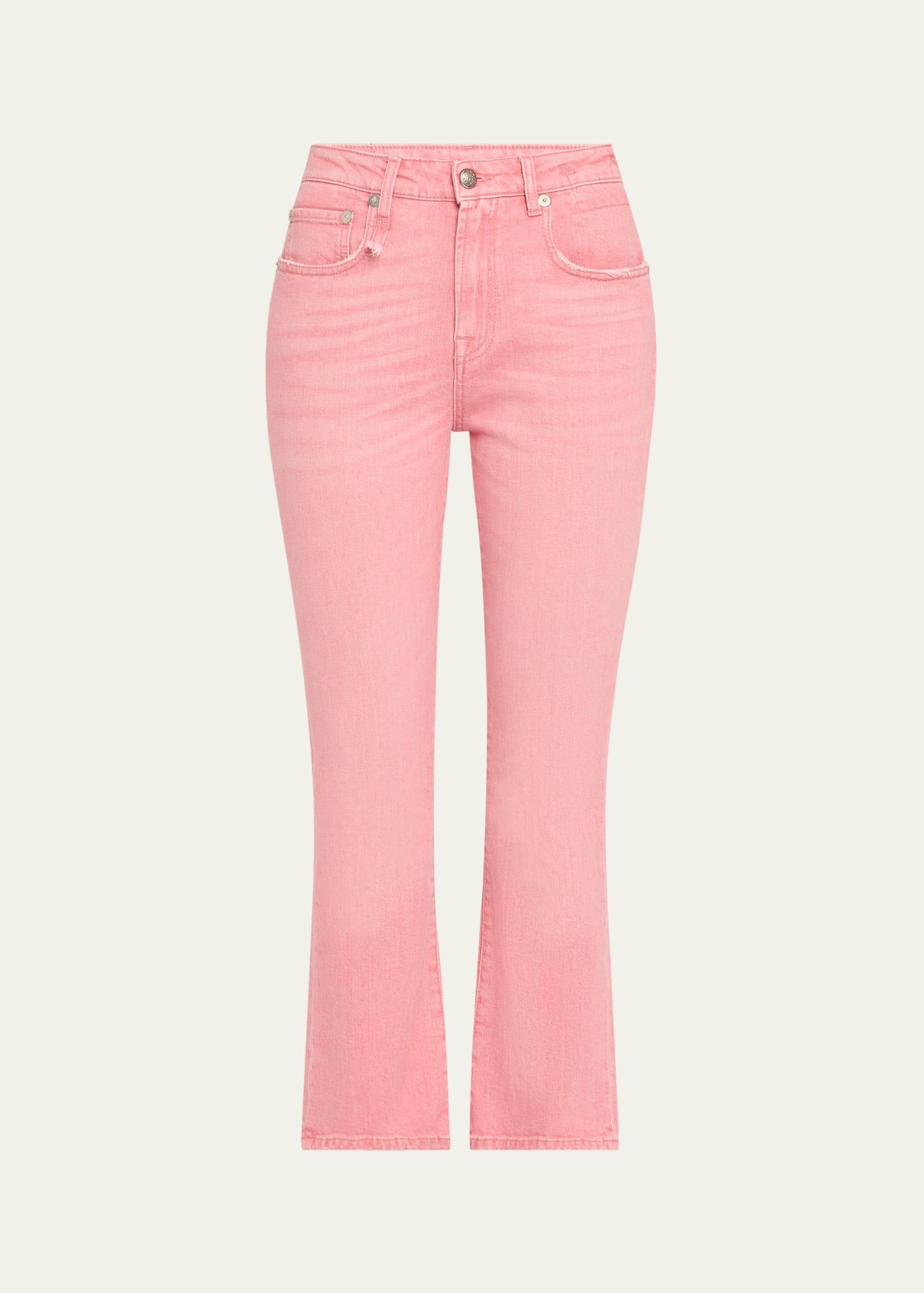 kick fit cropped jeans
