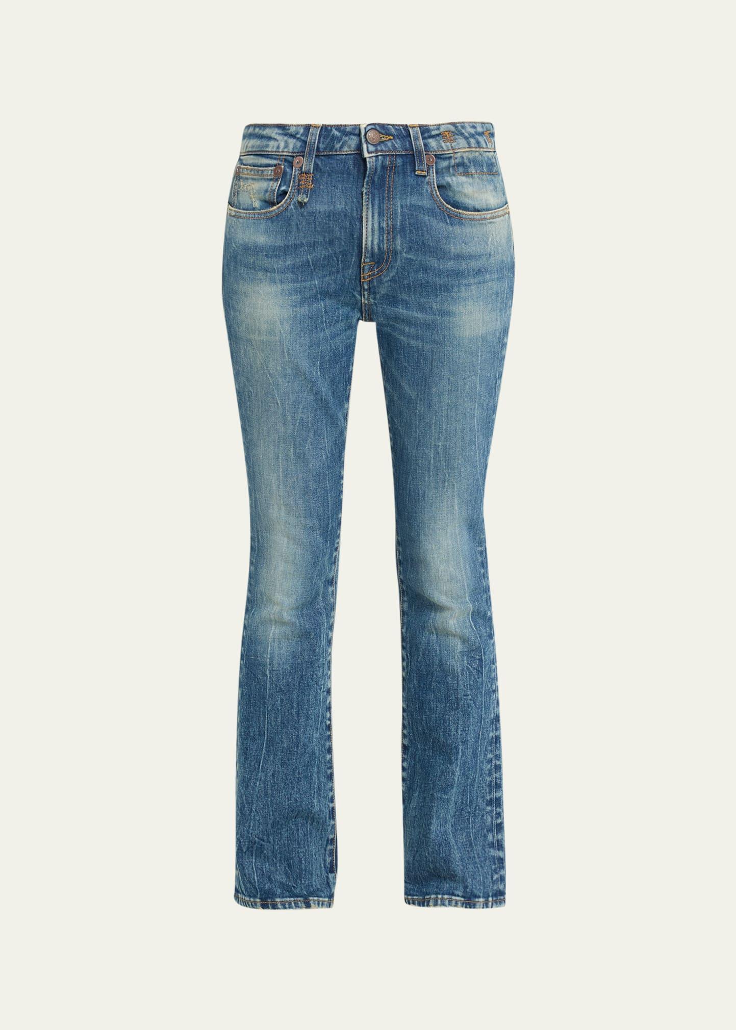 kick fit mid-rise jeans