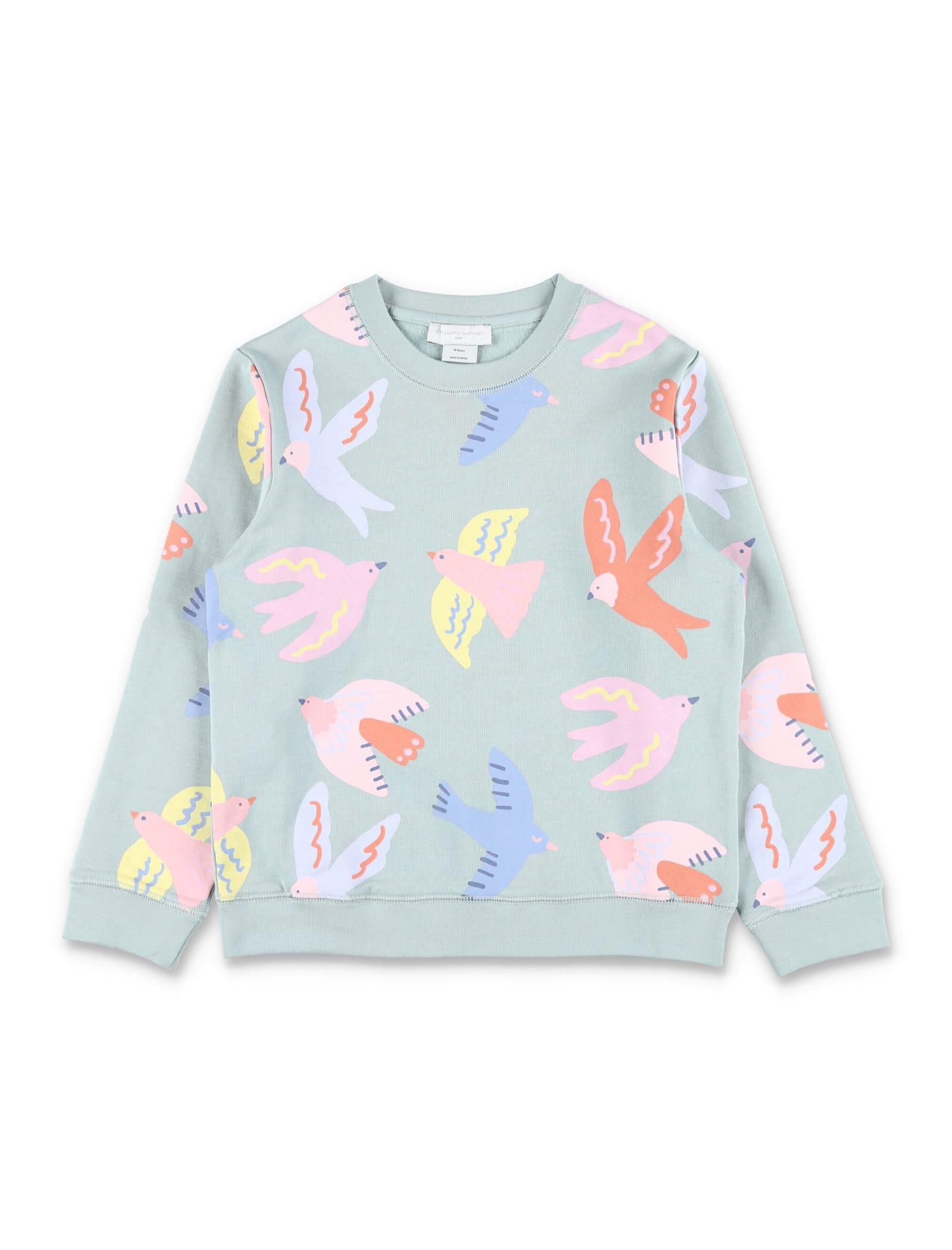 kid - stella mccartney kids dove print sweatshirt