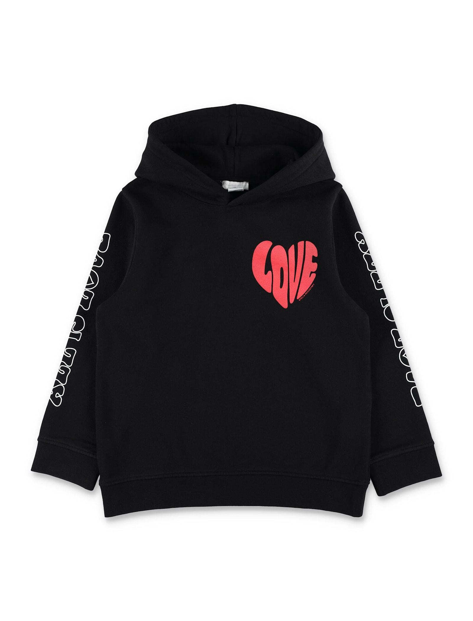 kid - stella mccartney kids love graphic hoodie