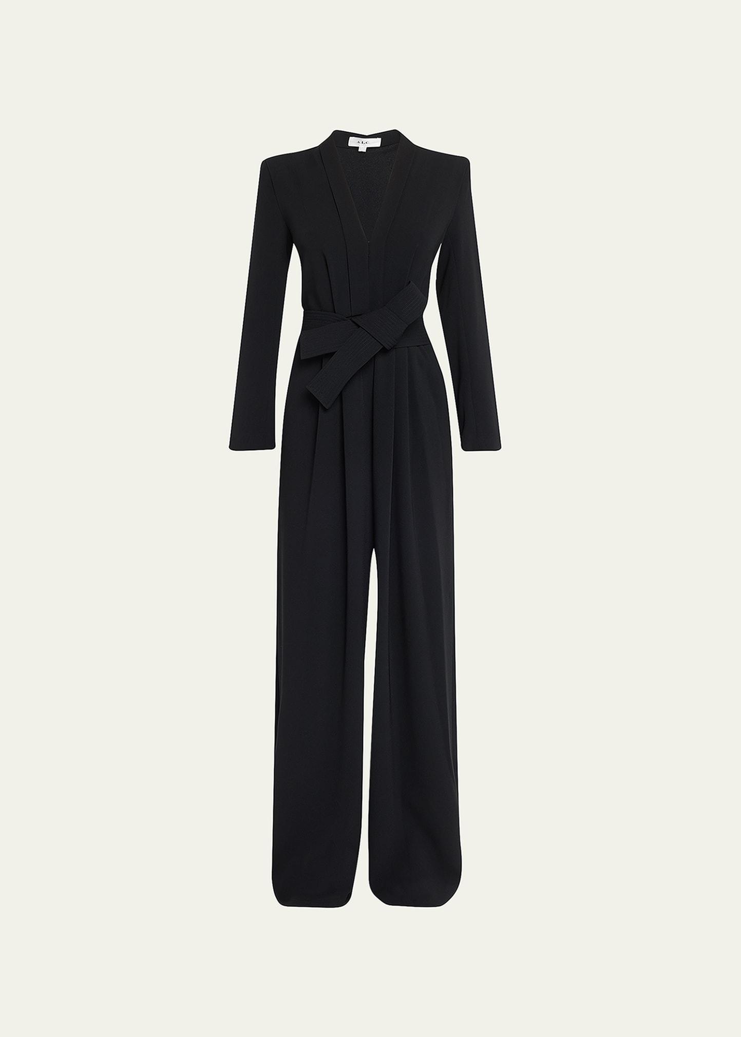 kieran ii tailored wide-leg jumpsuit