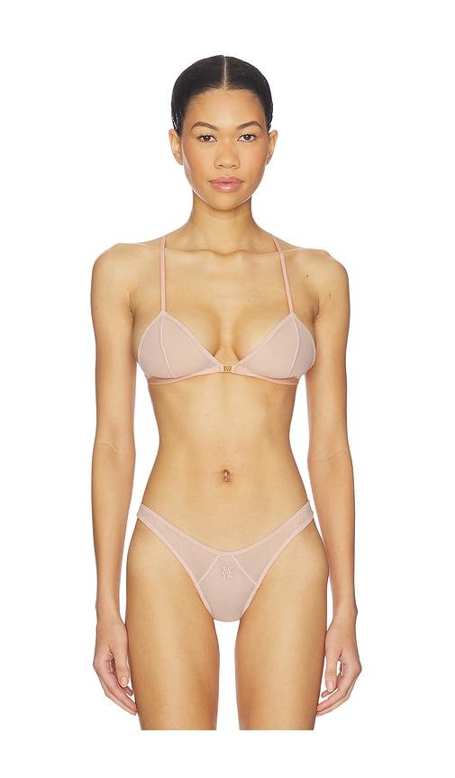 kiki de montparnasse brienne soft bra in nude.