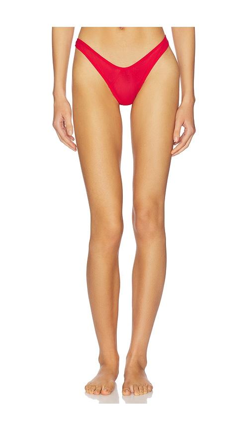 kiki de montparnasse brienne thong in red.