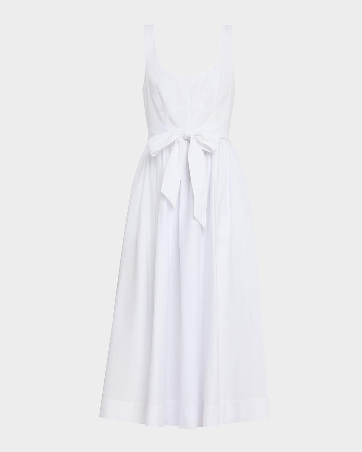 kilah belted midi dress