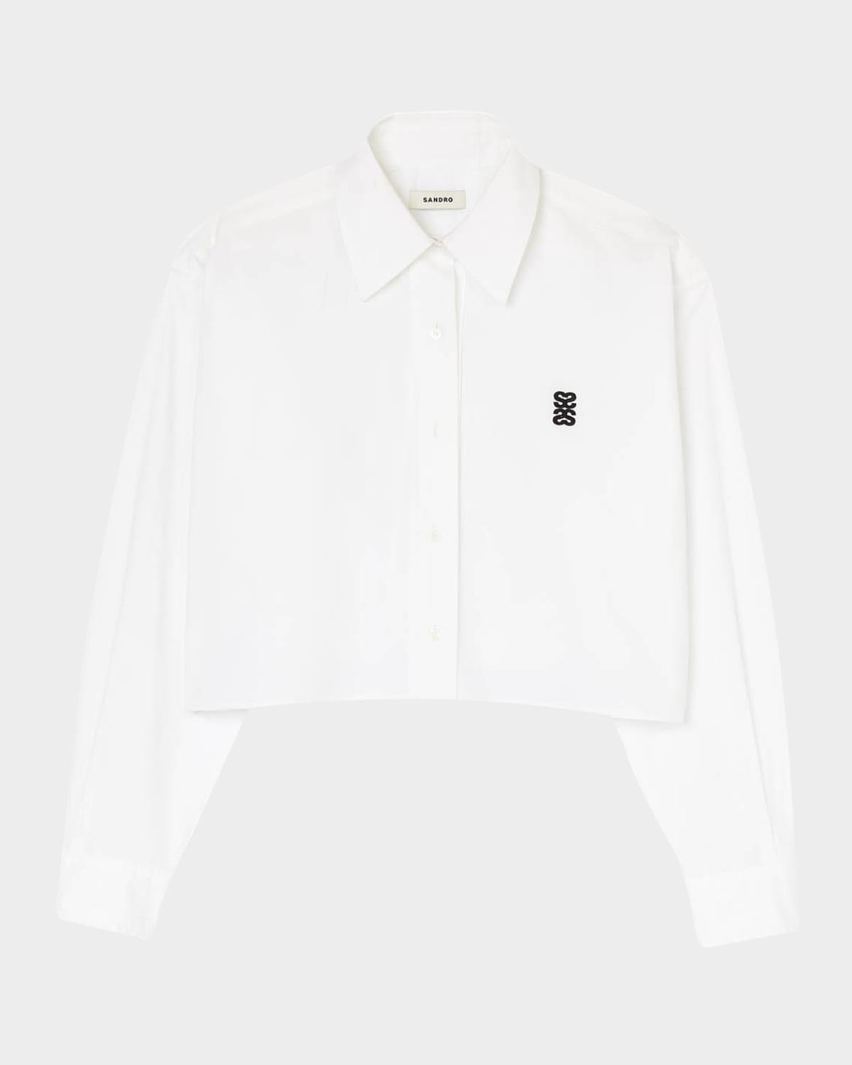 kim cotton poplin shirt