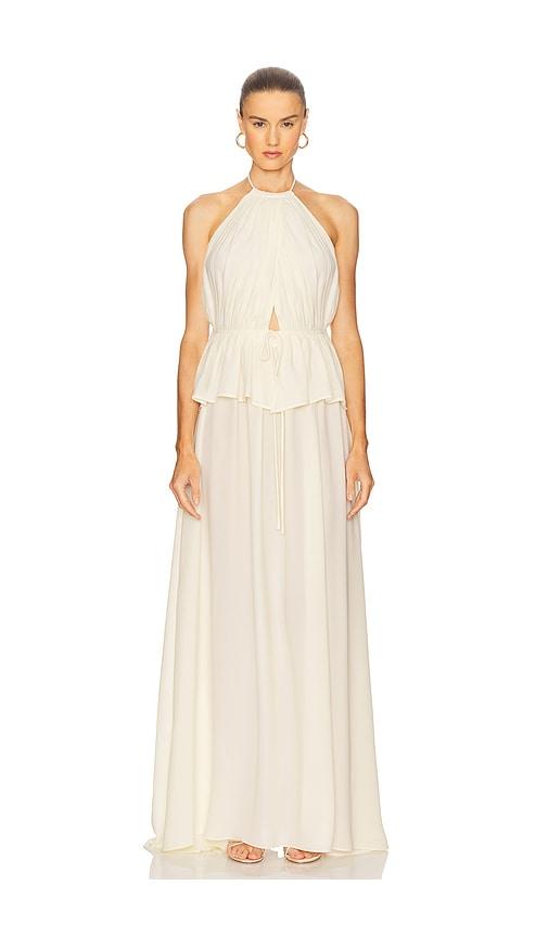 kimberly taylor skye dress in ivory.