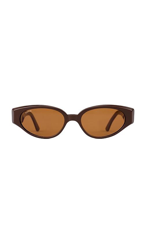 kimeze gabriel 2 sunglasses in chocolate.