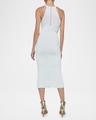 kimi pleated-hem knit dress