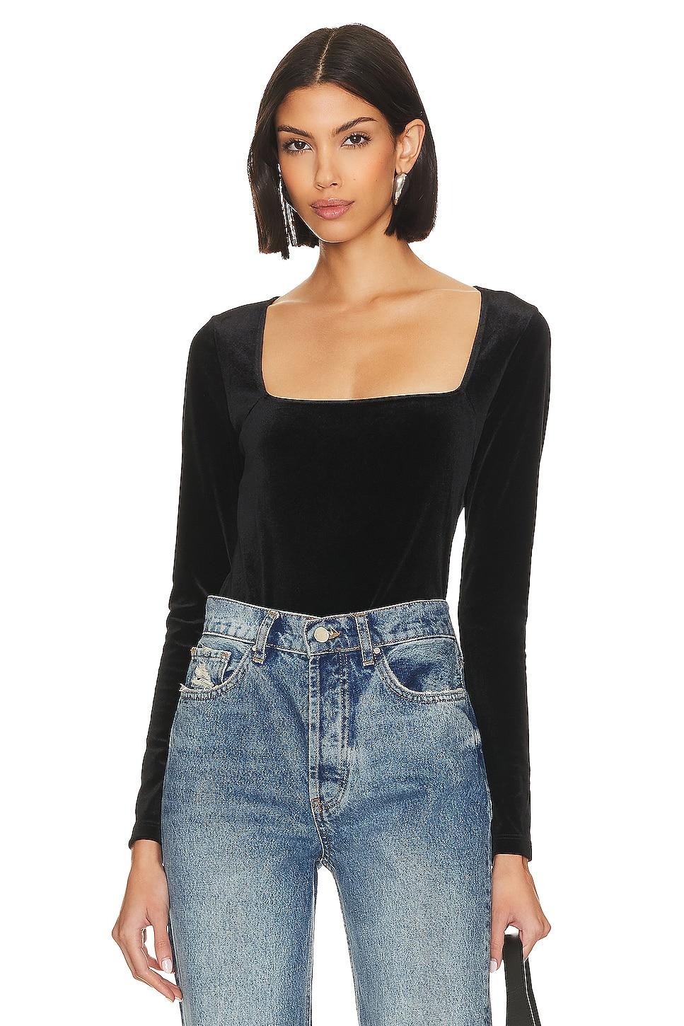 kinley square neck top