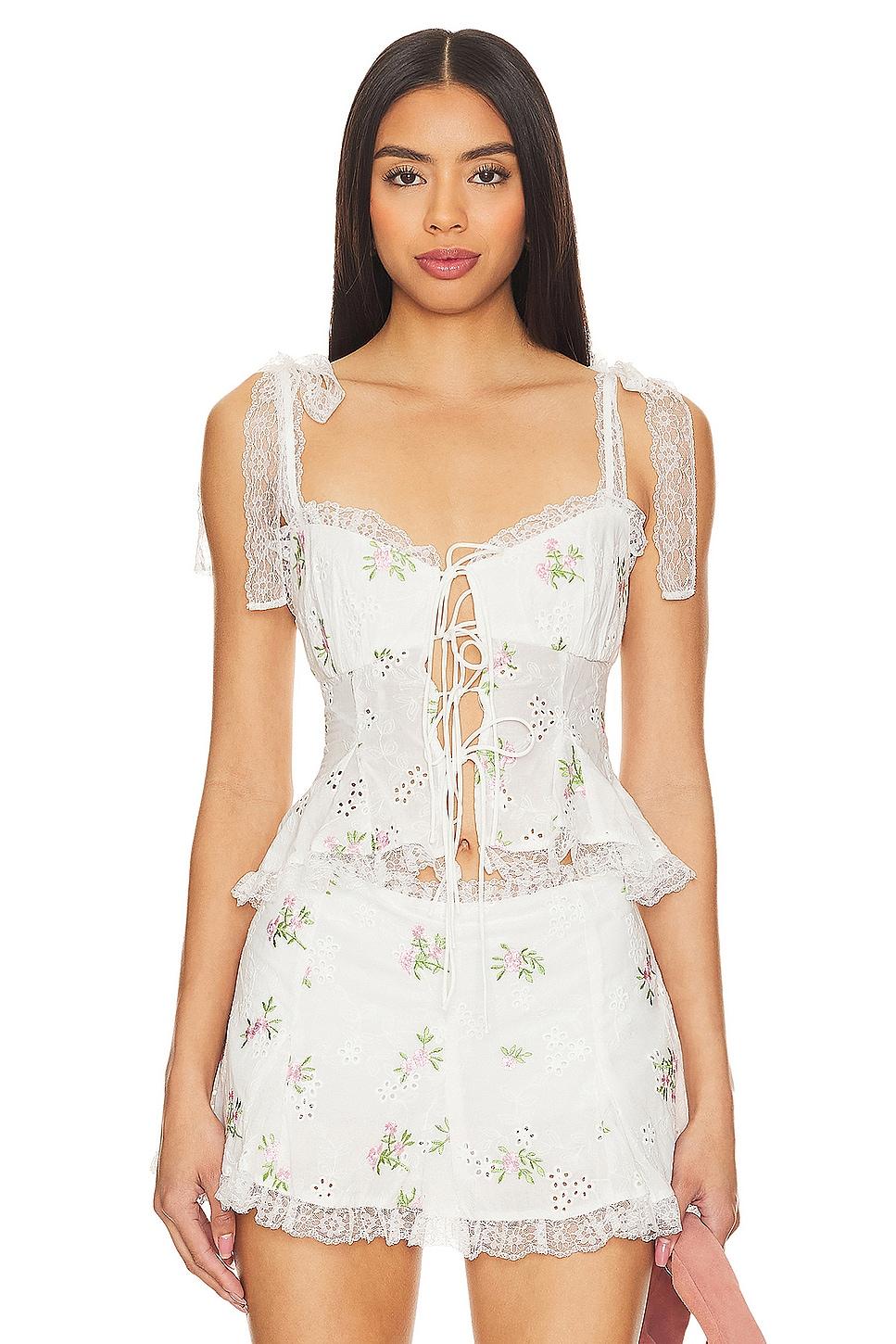 kinsley eyelet top