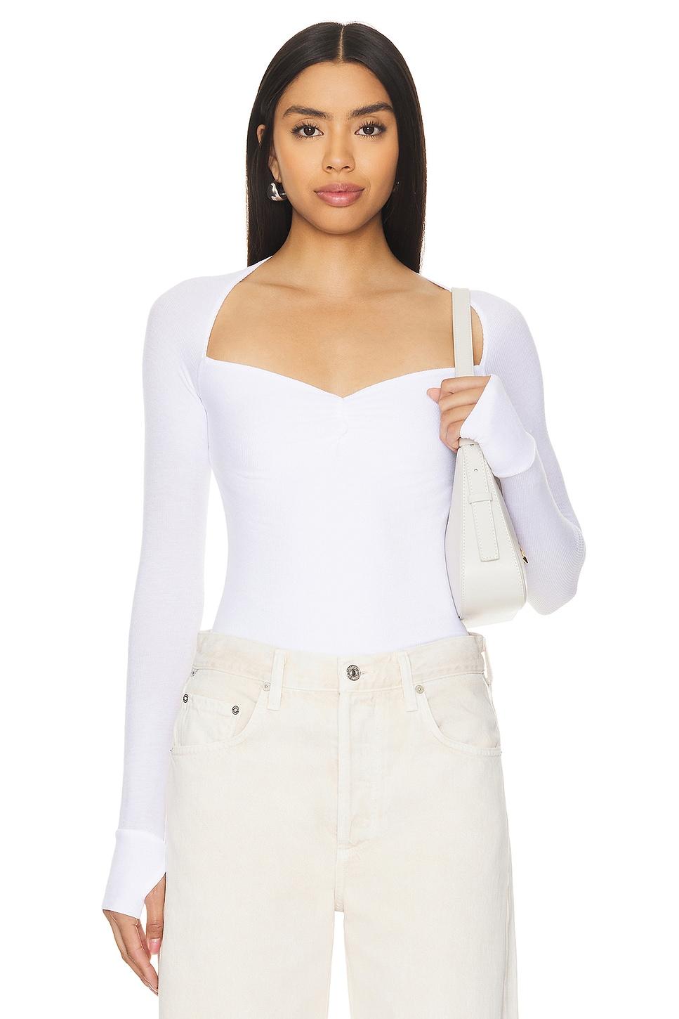 kiran sweetheart neck top