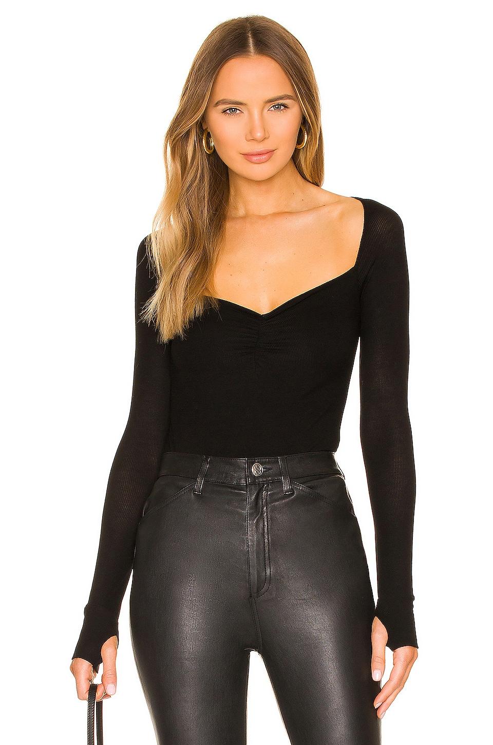 kiran sweetheart neck top