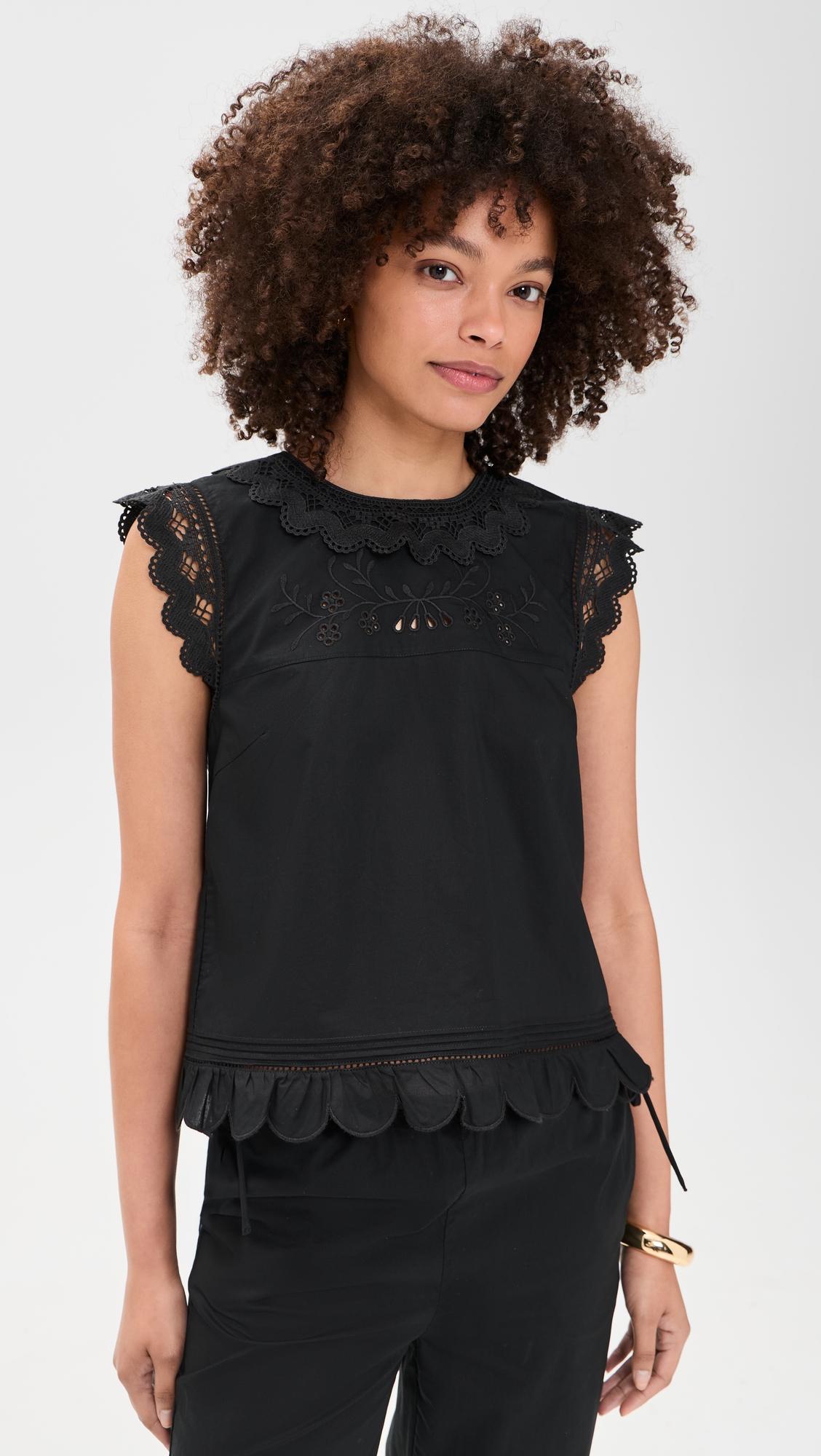 kirsten ruffle top