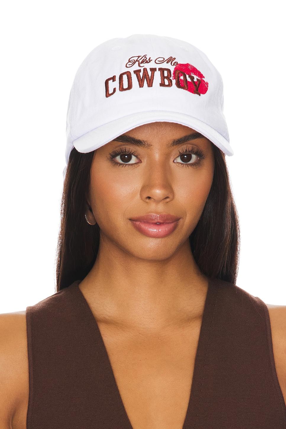 kiss me cowboy papa cap