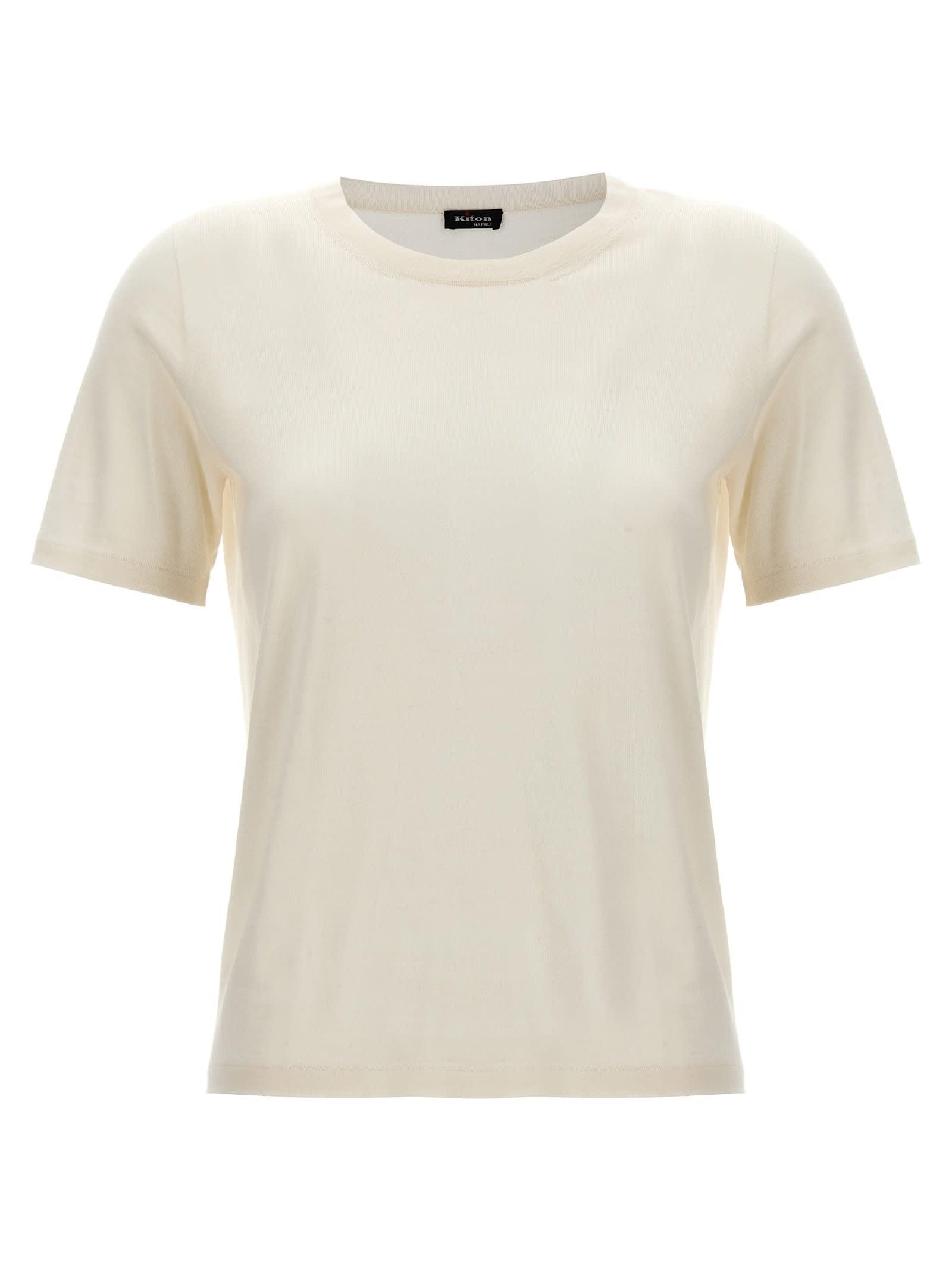 kiton silk cashmere t-shirt