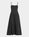 kittiya sleeveless a-line midi dress