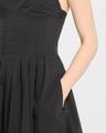 kittiya sleeveless a-line midi dress