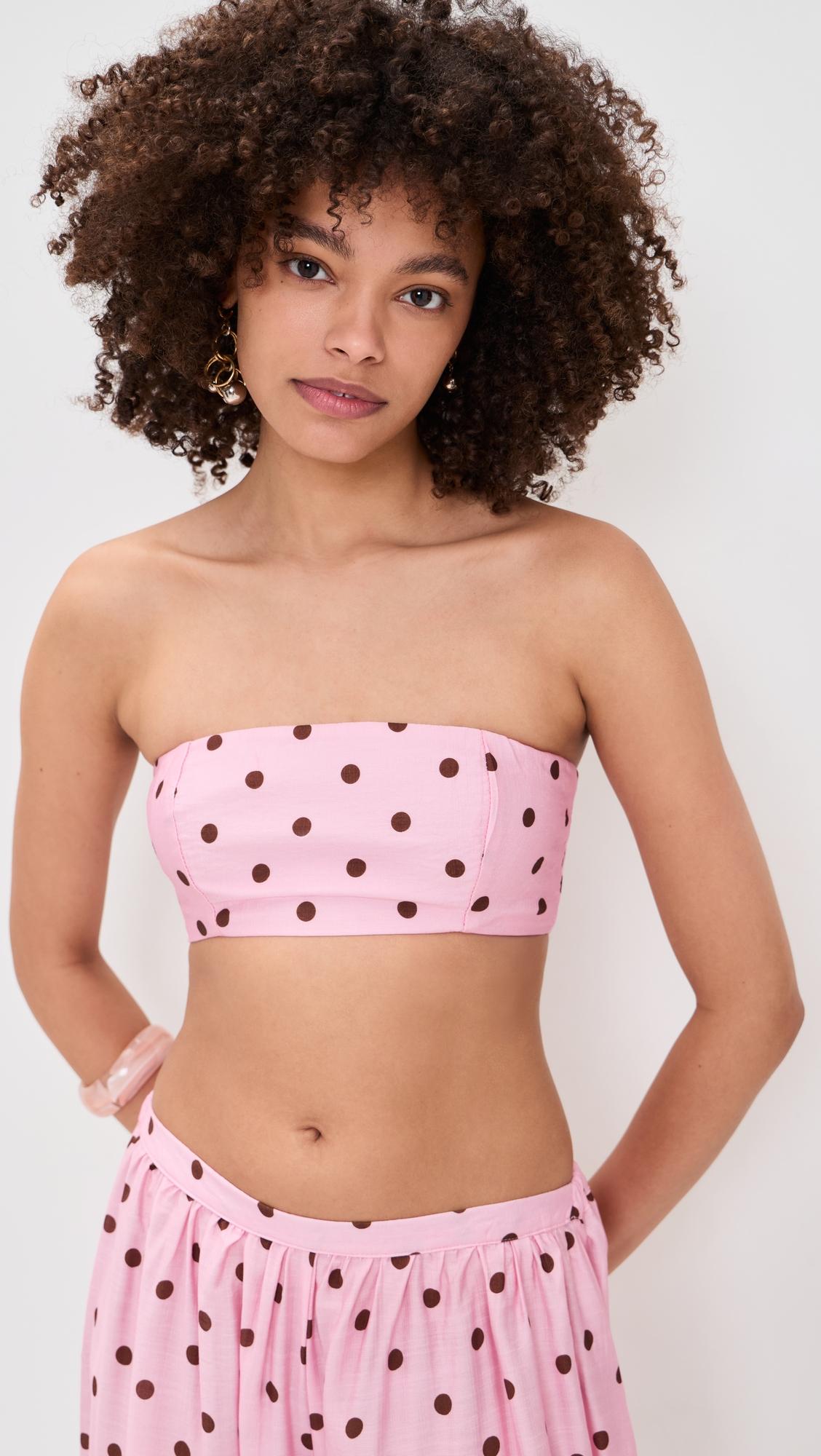 klea strapless top