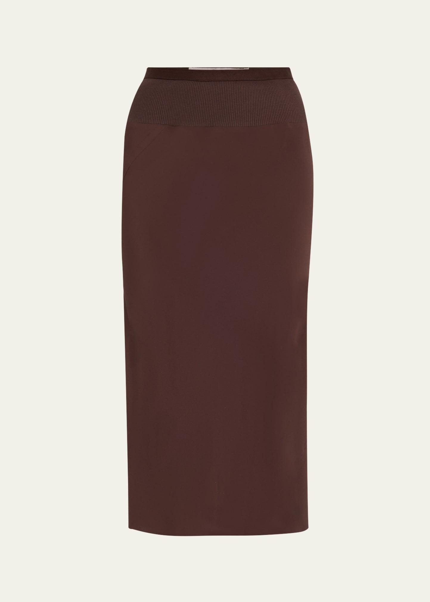 knee bias skirt