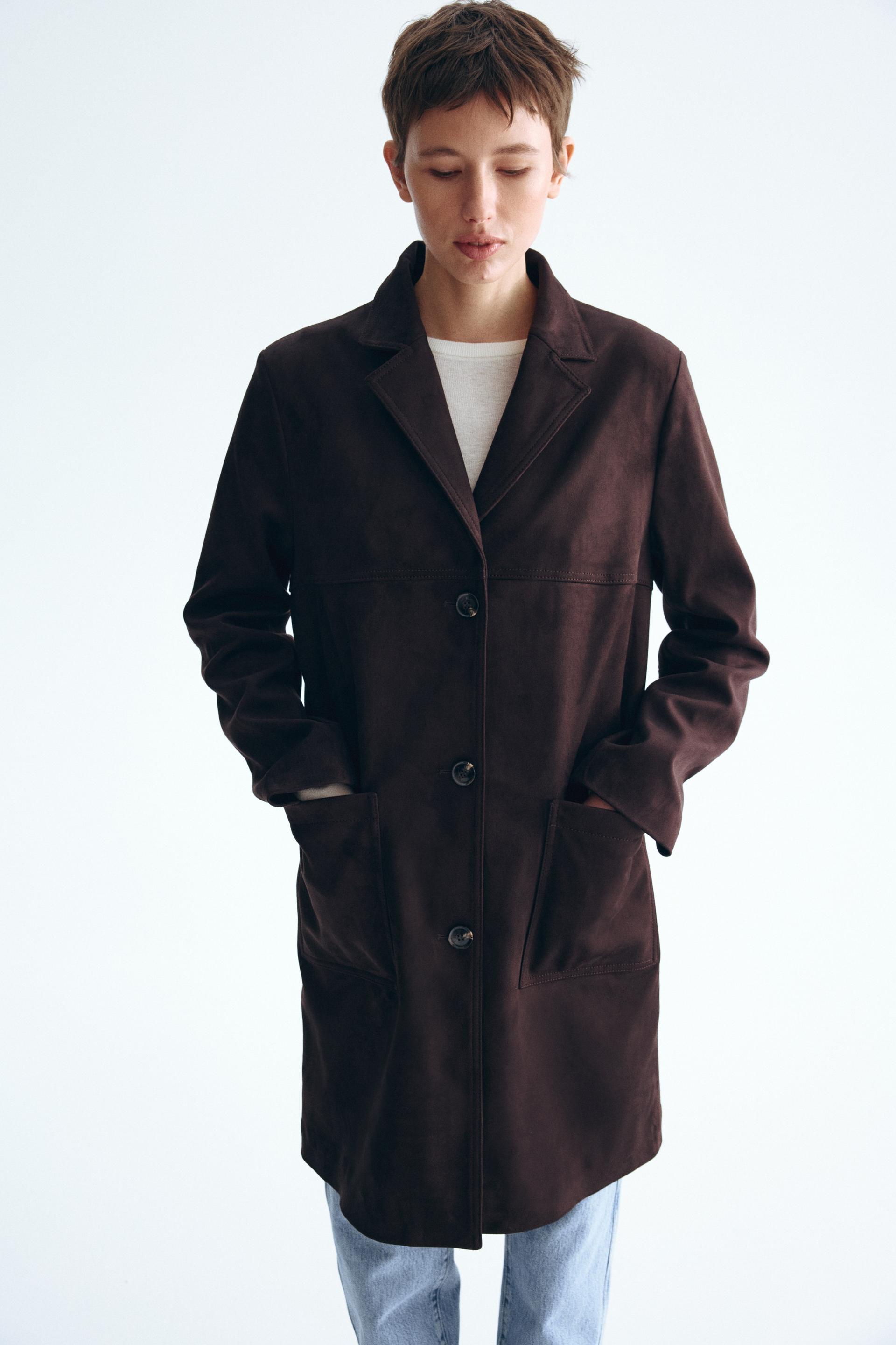knee-length coat