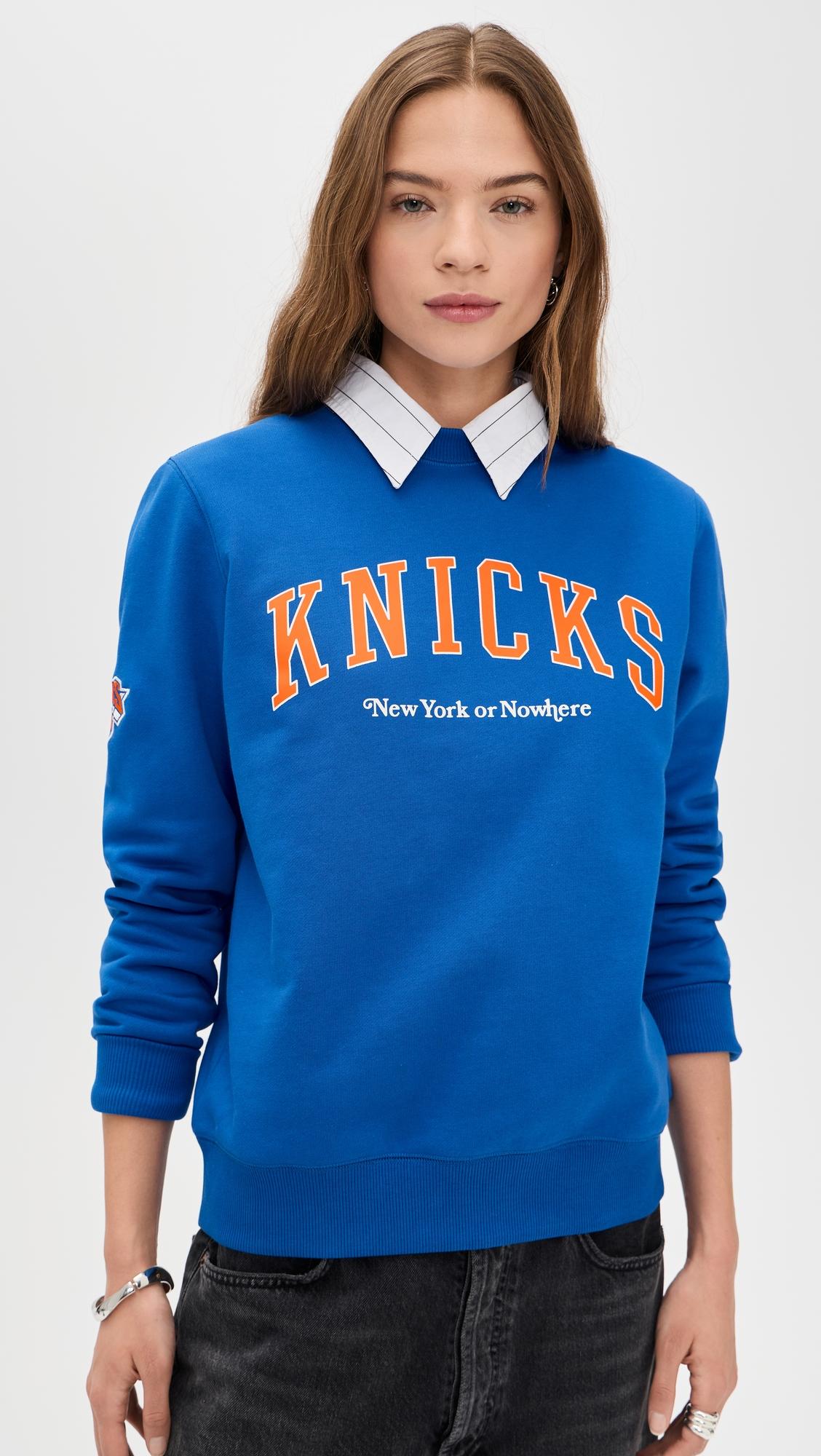 knicks alumni crew neck sweatshirt