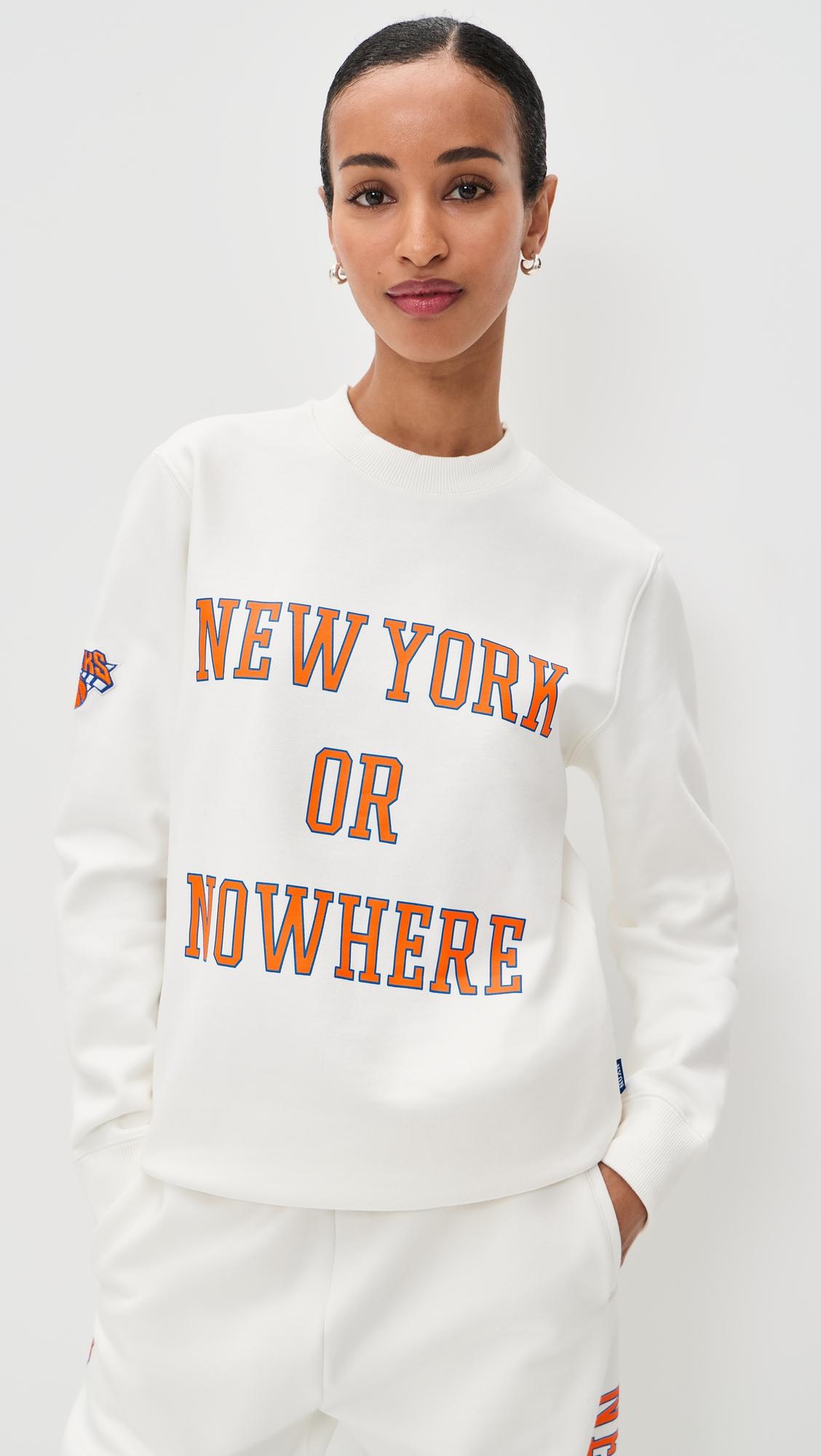 knicks classic crewneck