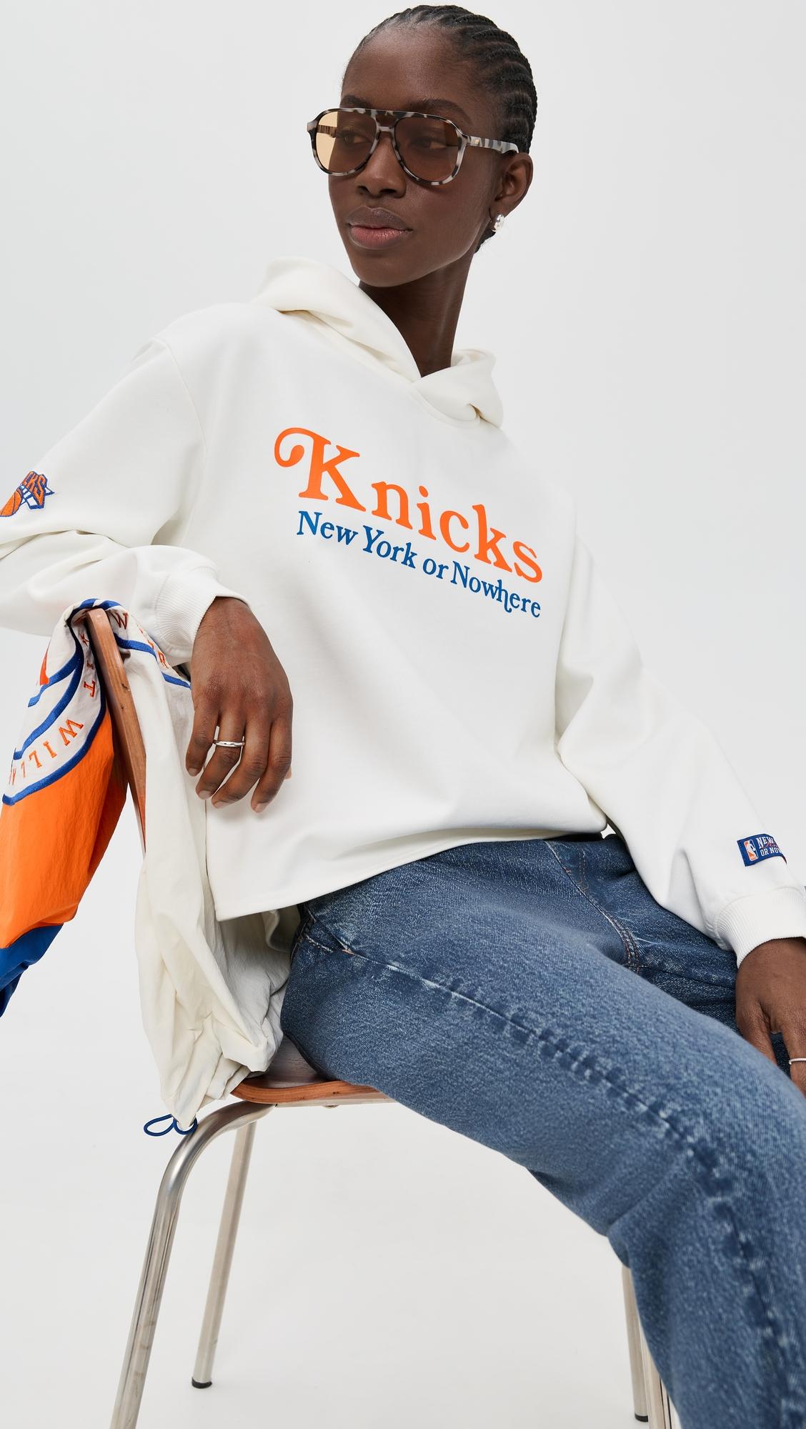 knicks give and go hoodie