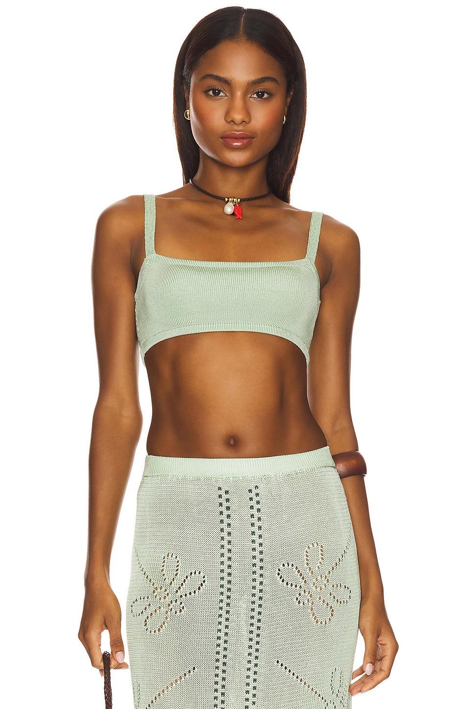 knit bandeau top