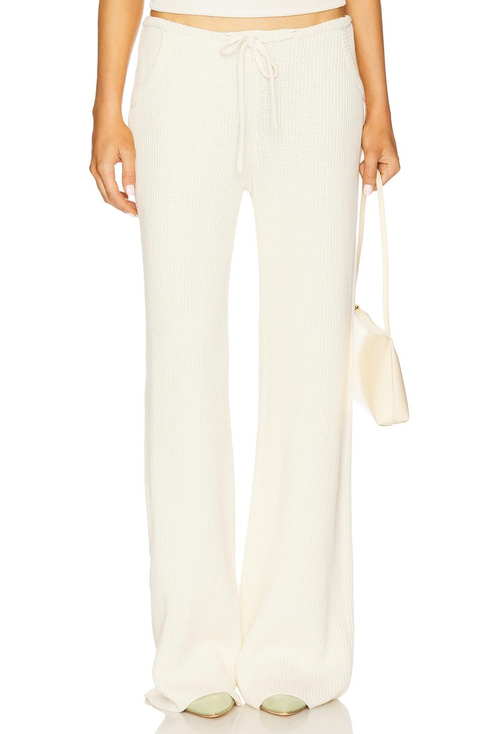 knit drawstring pants