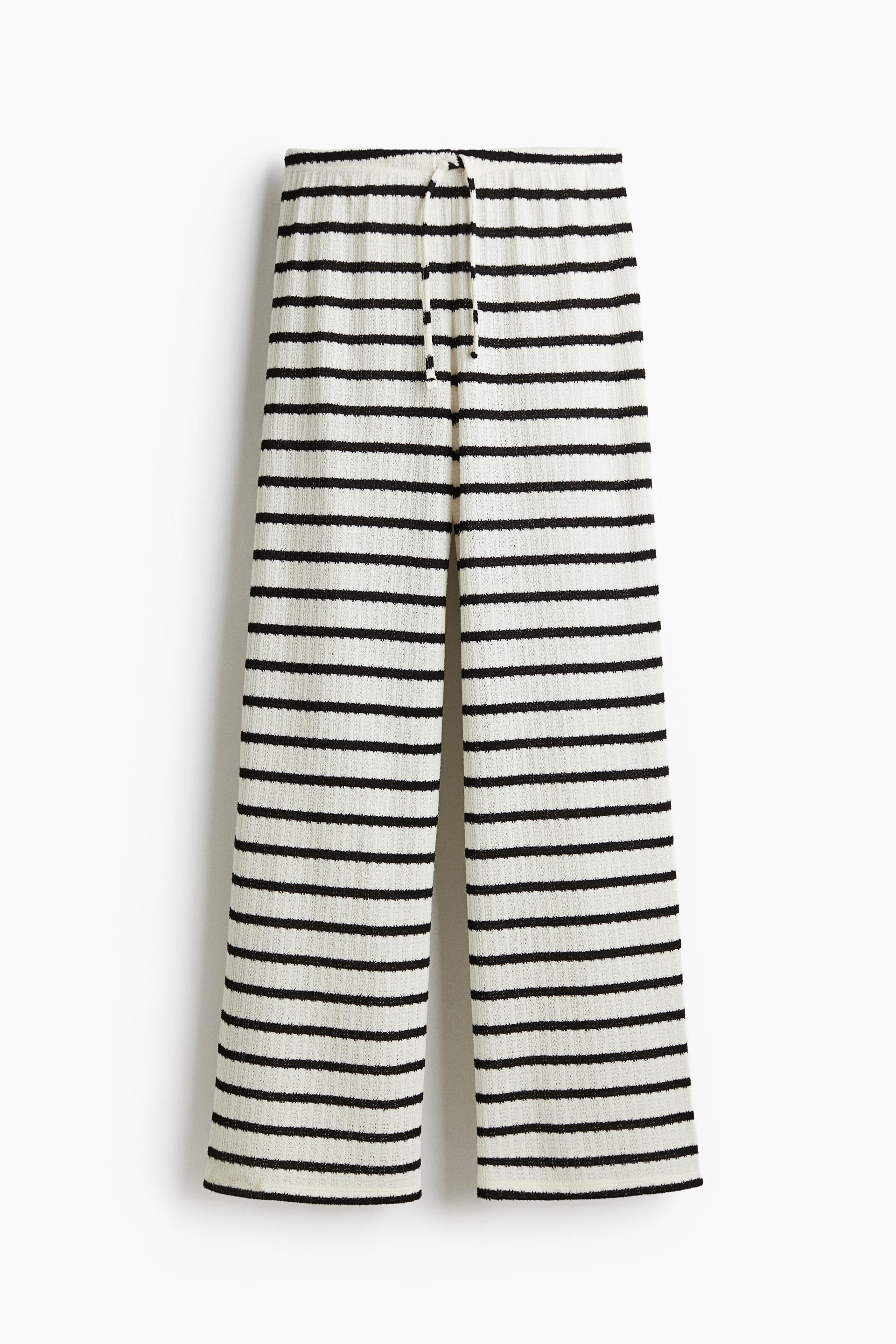knit drawstring pants