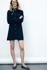knit mini dress