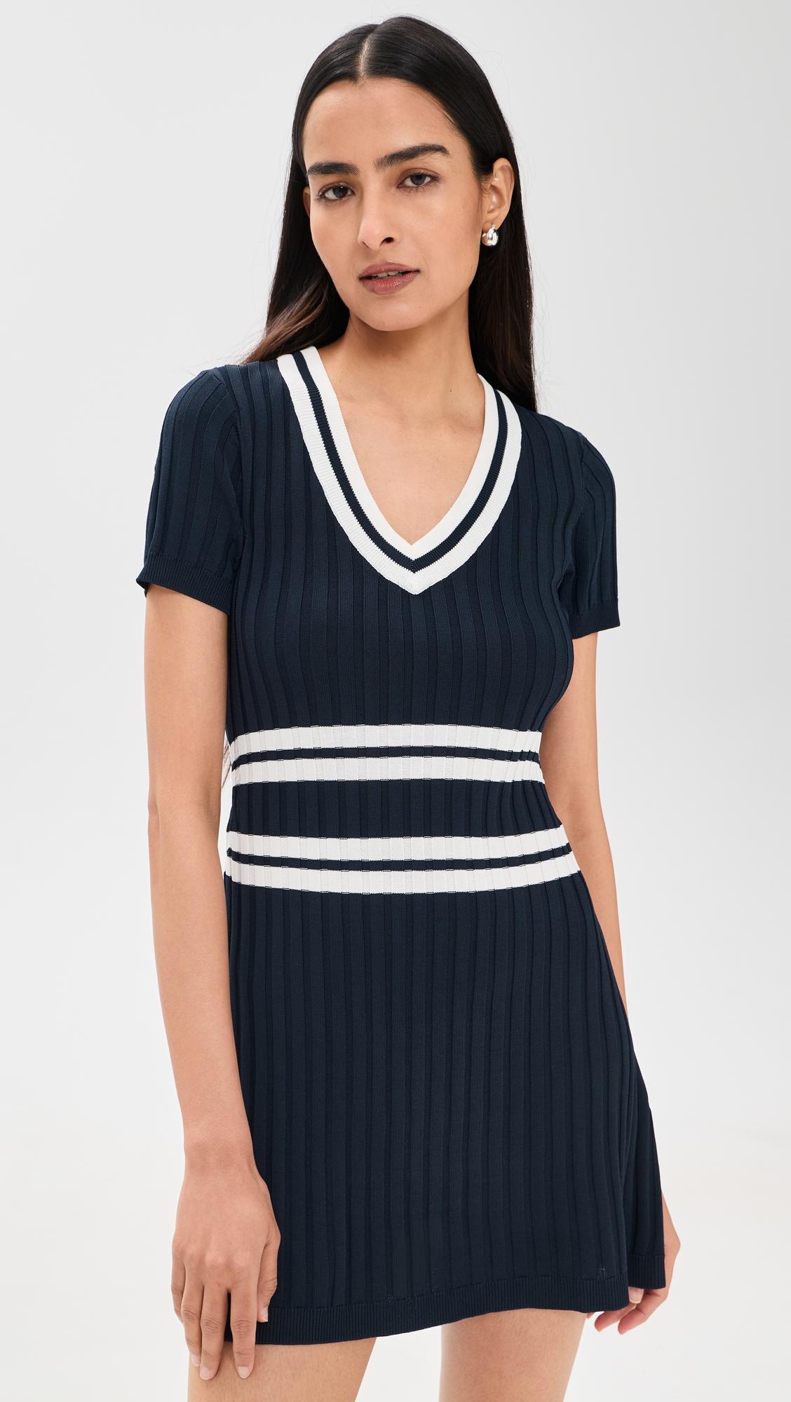 knit pleated dress