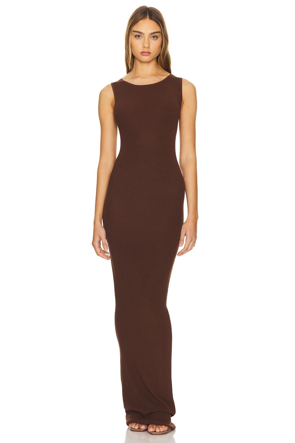 knit tank maxi dress