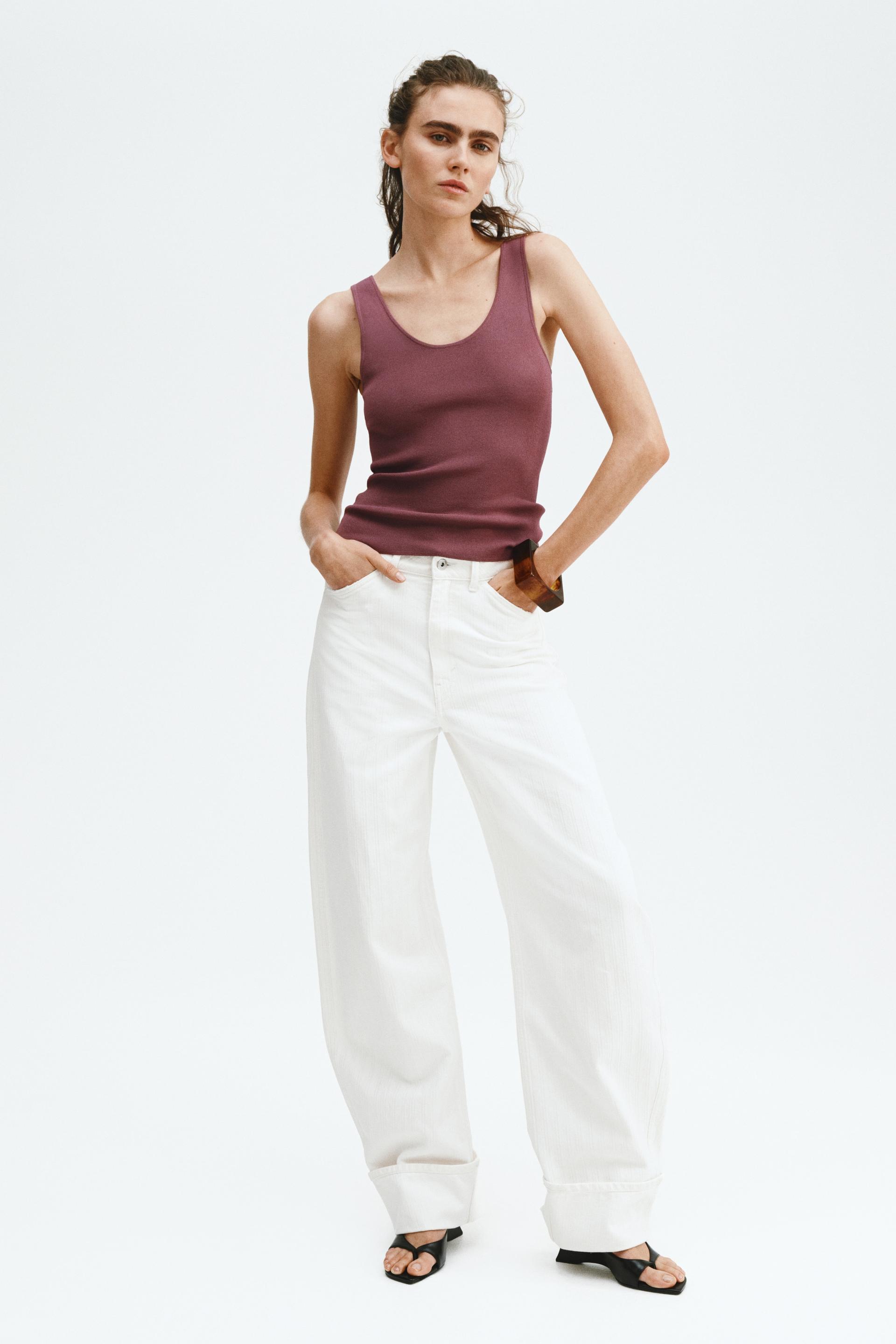 knit tank top