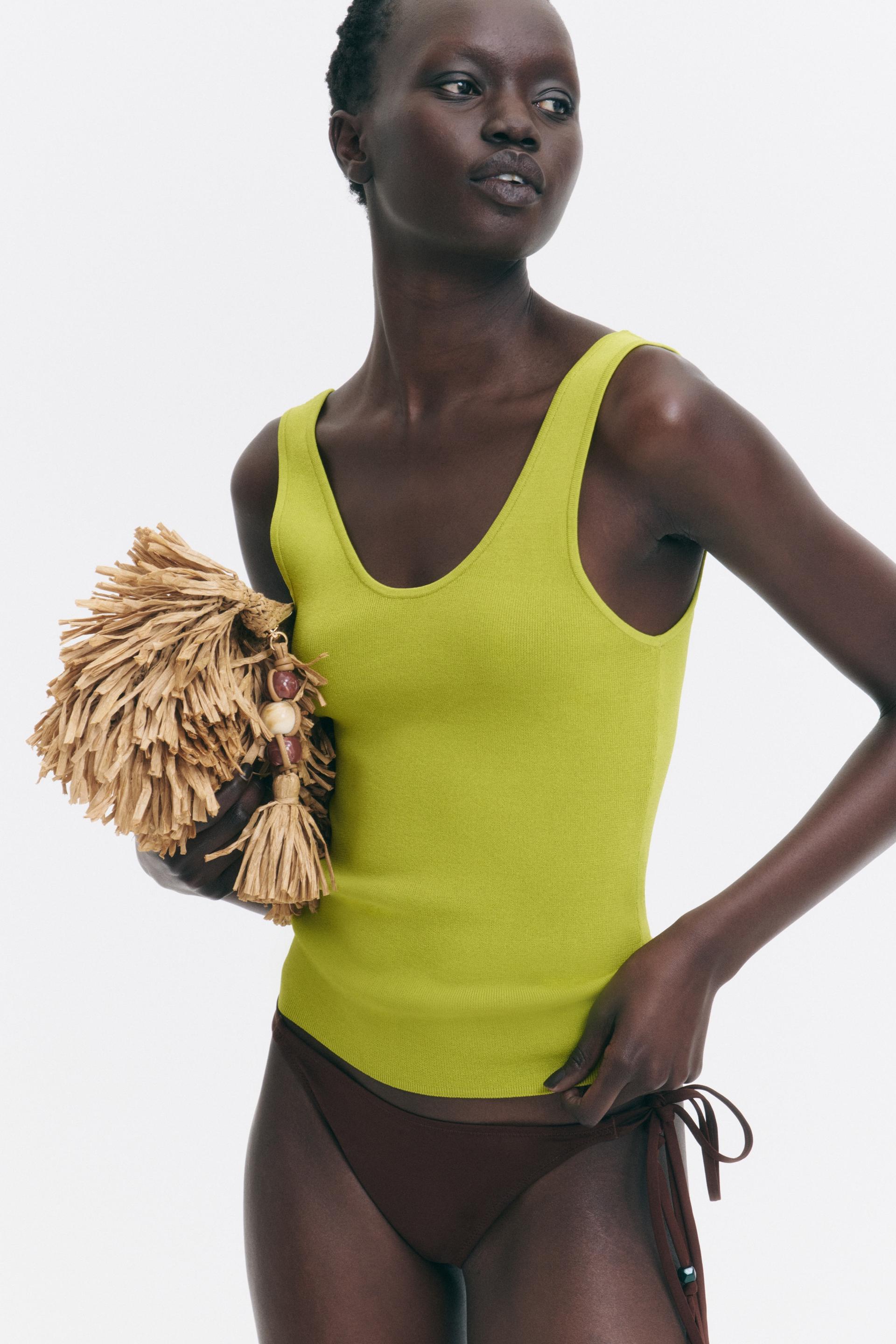 knit tank top