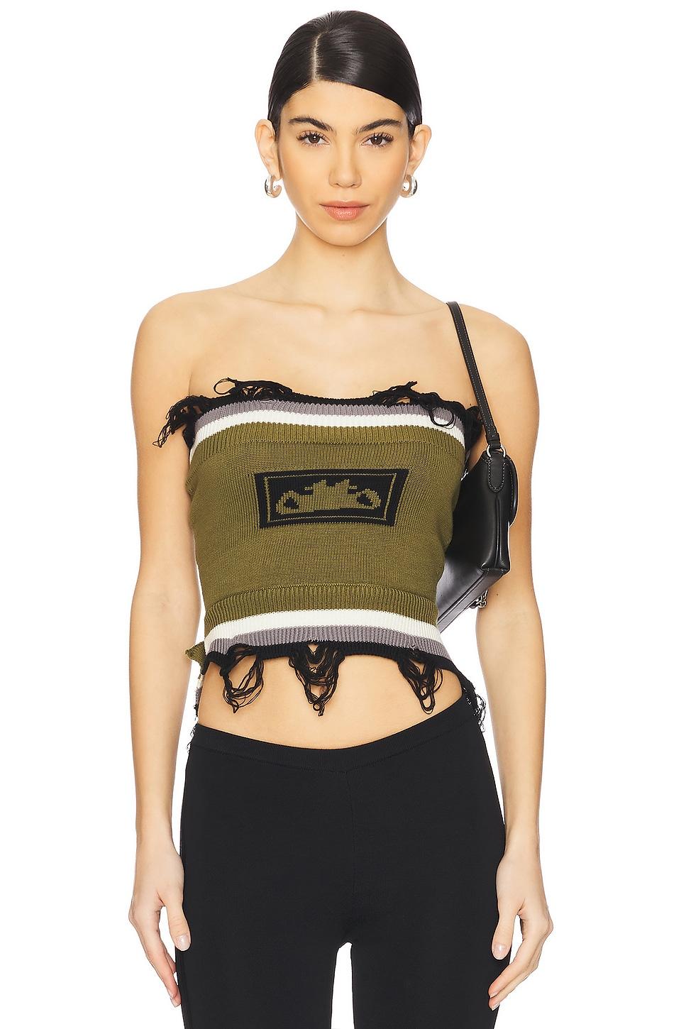 knit tube top