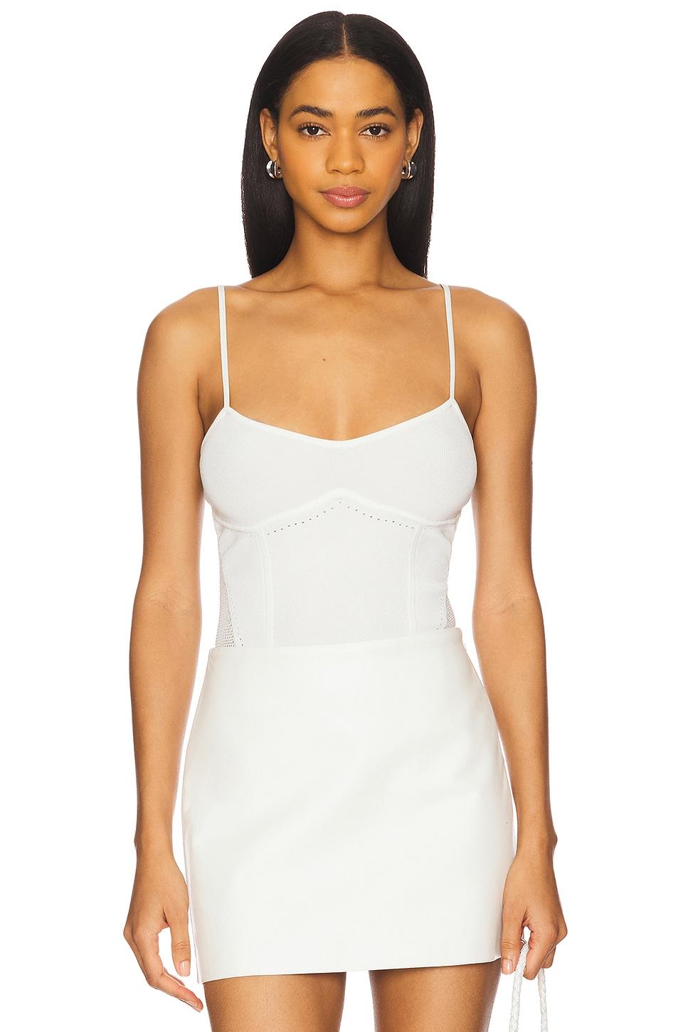 knit underbust cami bodysuit