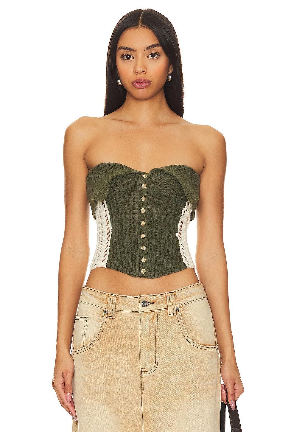 knitted corset