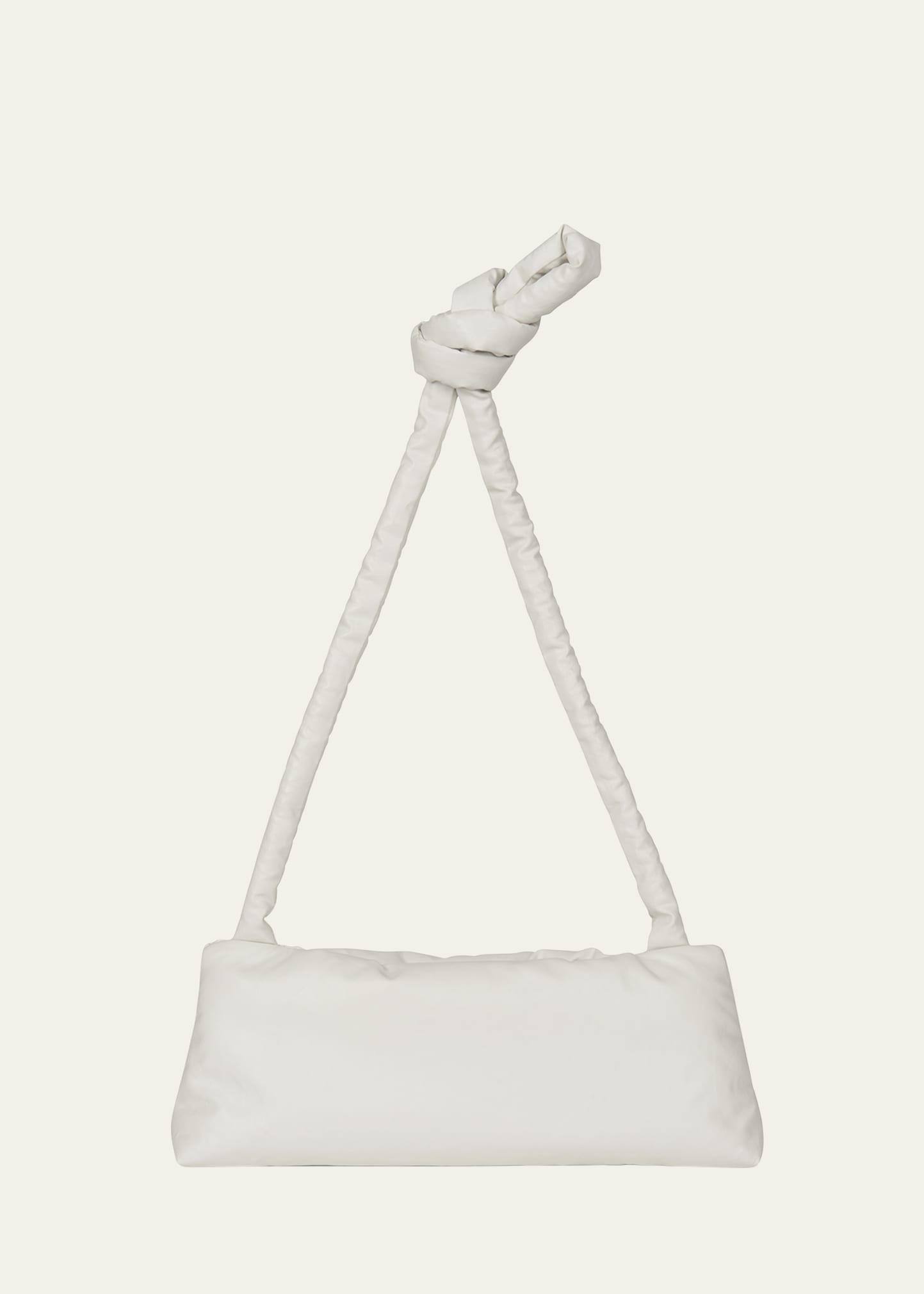 knot padded slim shoulder bag