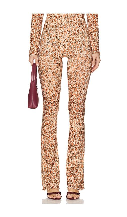 knwls halcyon legging in burnt orange.