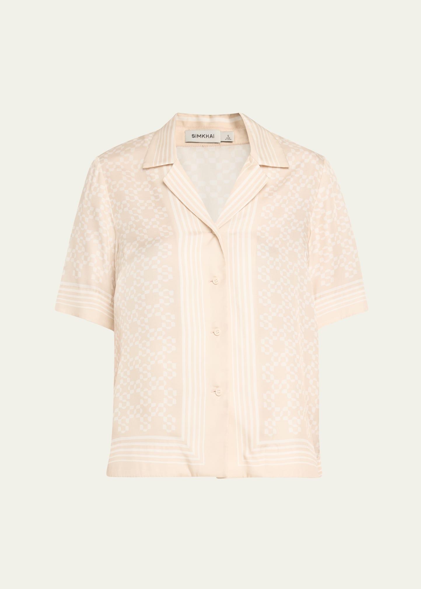 koda button-front shirt
