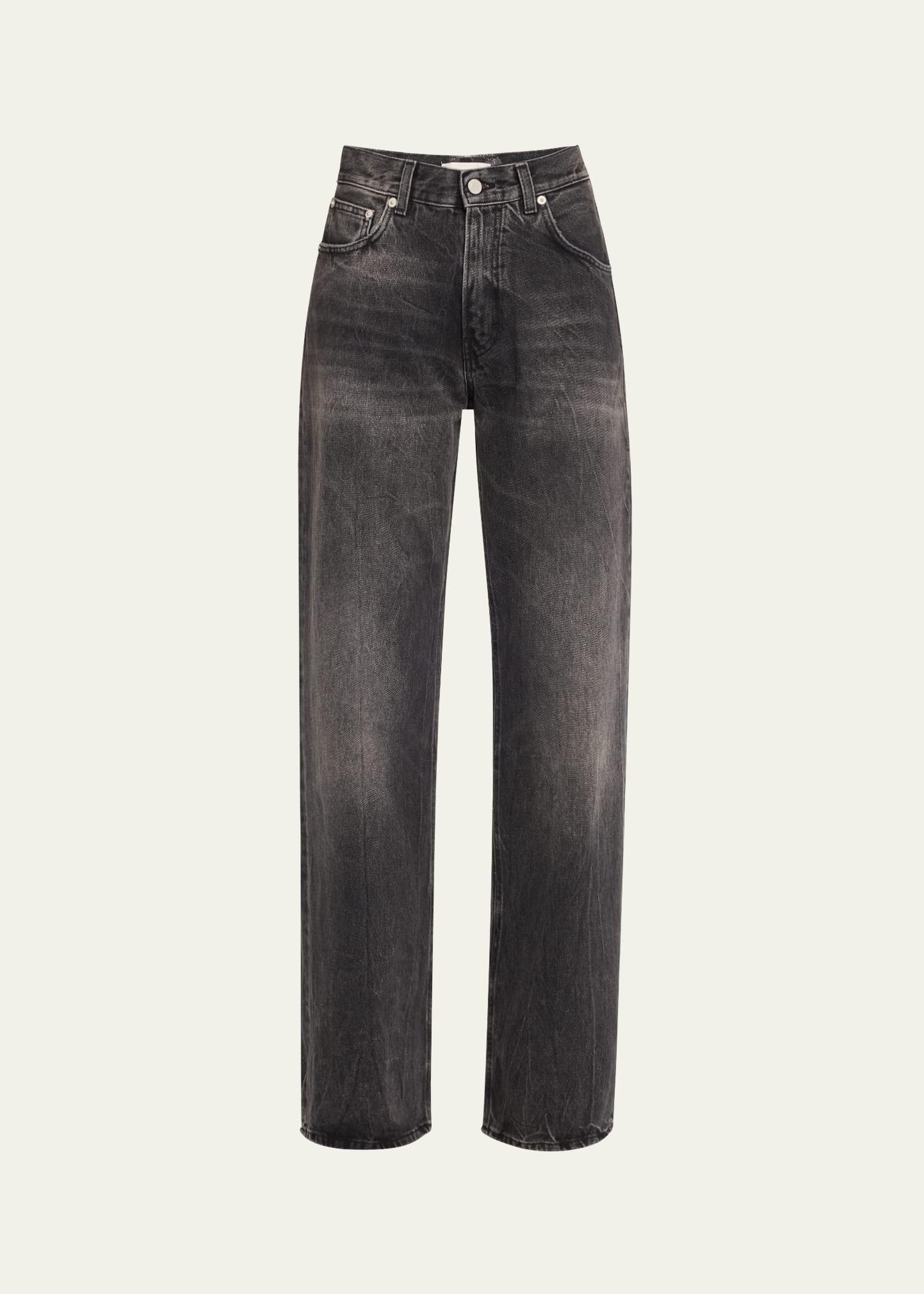 korea wide-leg jeans