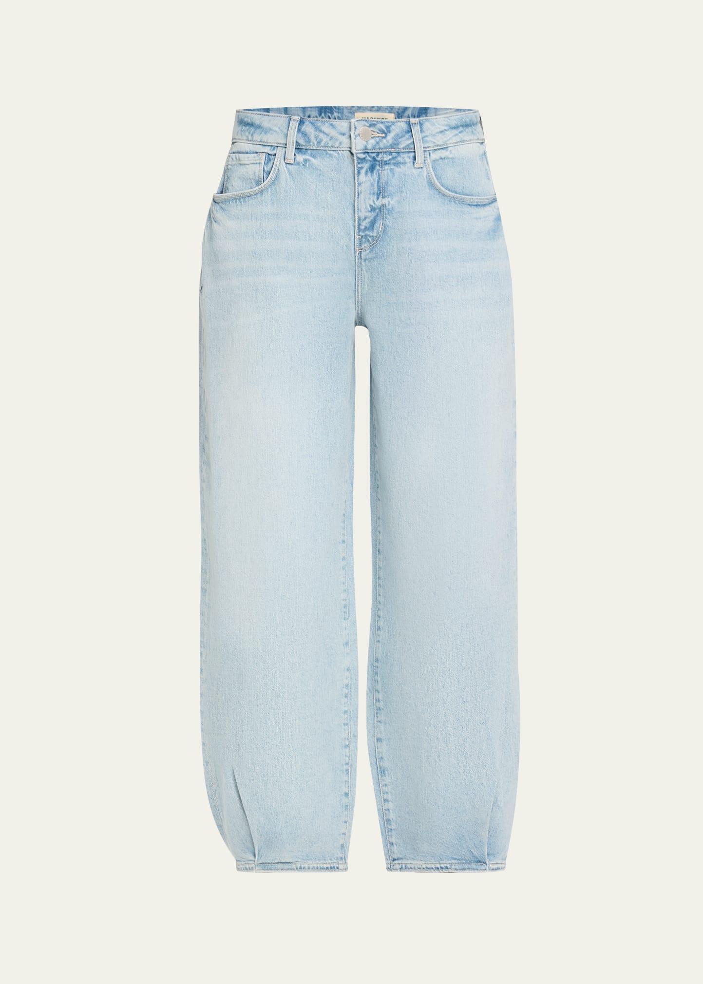 krista high-rise tapered jeans